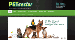Desktop Screenshot of petsector.net